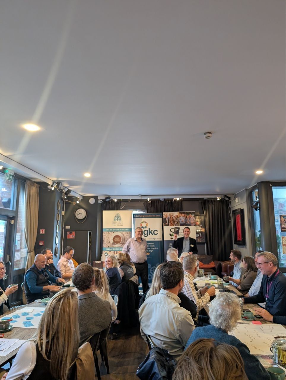 A packed room at the Frome and District Chamber of Commerce meet and greet at the Cheese and Grain